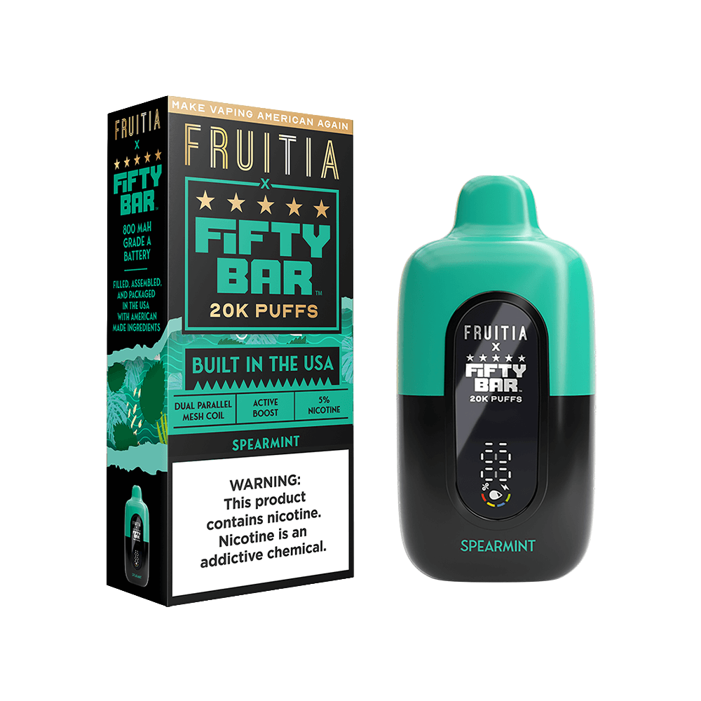 Fifty Bar Fruitia Disposable 20000 Puffs 18mL 50mg - MOQ 5 - Image 12